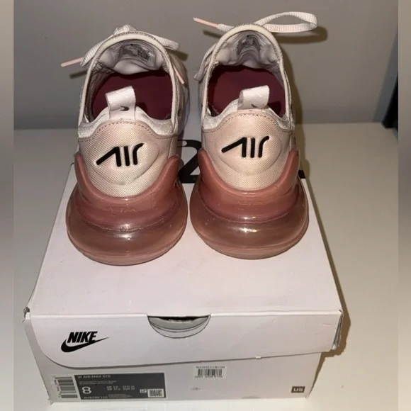 Nike Women's Blush Air Max 270 Sneakers - Picture 4 of 7